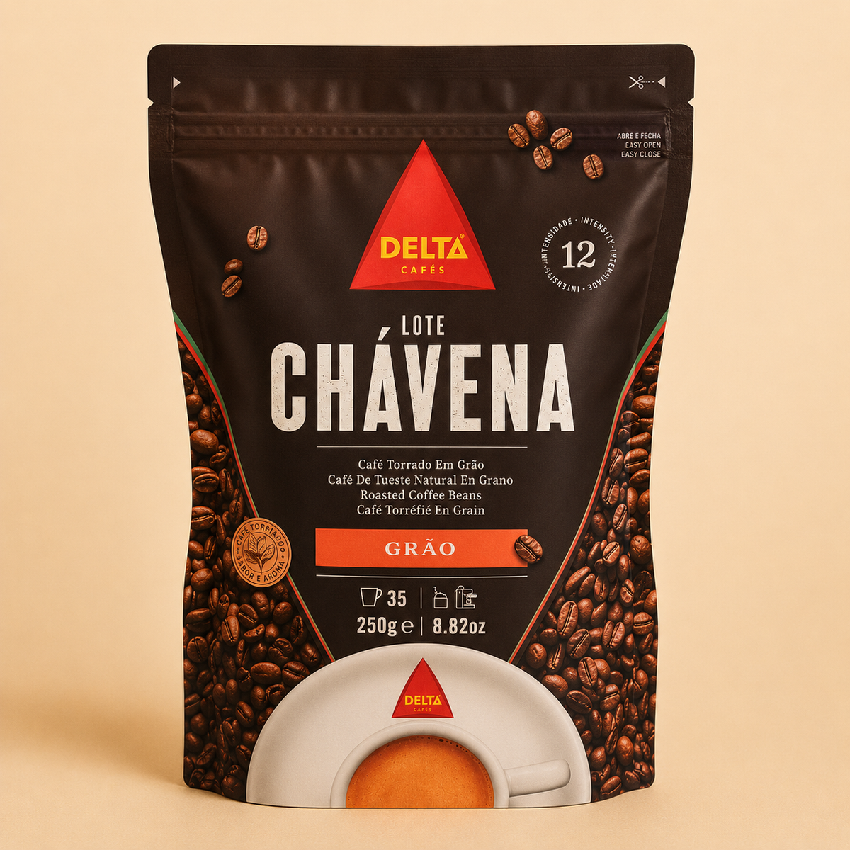 Káva Delta - zrnková - 250 g