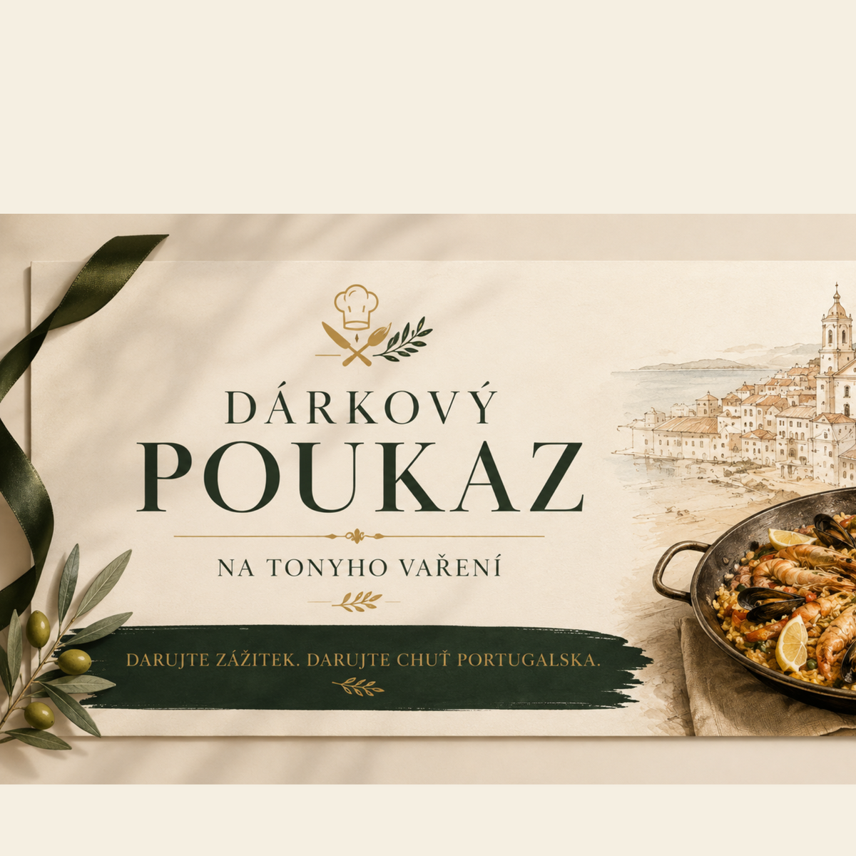 Dárkový poukaz - Tonyho vaření – hlavní produktová fotografie