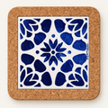 Keramická podložka pod hrnec – Modrý květ – úvodní produktová fotografie