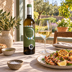 Quinta dos Penegrais – Reserva Alvarinho – Vinho Verde – bílé – fotografie v přirozeném prostředí
