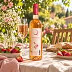 Quinta dos Penegrais – Frizzante – růžové – fotografie v přirozeném prostředí