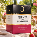 Quinta dos Penegrais – Regional – růžové – Box 5 l – fotografie v přirozeném prostředí